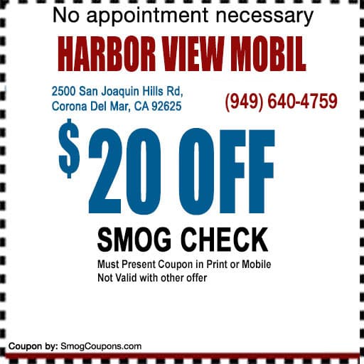 Smog Check Coupon